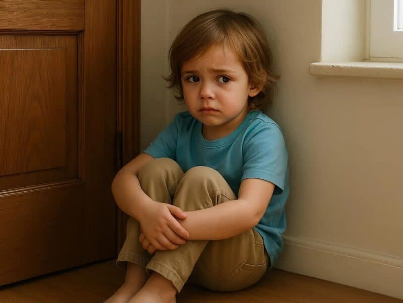 Мать запирала 3-летнего сына в комнате, как только приходили гости: но однажды, она открыла дверь комнаты и закричала от ужаса