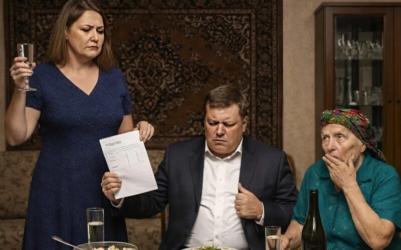 Свекровь обвинила меня в том, что мои дети не от мужа, и настояла на том, чтобы при всех родственниках зачитали результаты ДНК-теста, надеясь опозорить меня: но в итоге опозорилась сама, потому что я раскрыла тайну из её молодости