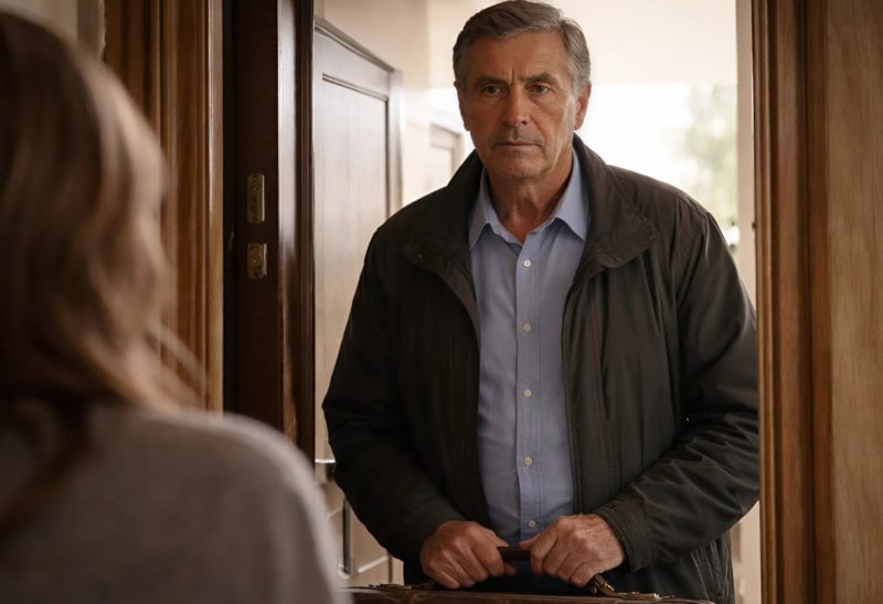 Отец бросил нас с сёстрами, когда мне было двенадцать, ушёл к другой женщине с ребёнком и прожил с ними всю жизнь: а когда состарился, приёмная дочь выставила его за дверь, и однажды он появился у нас на пороге