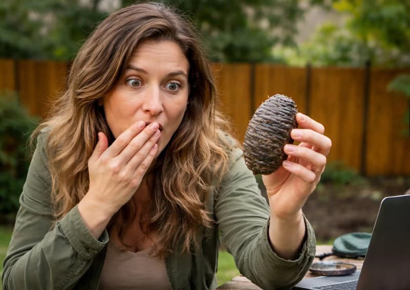 Я нашла эту странную штуку на заднем дворе совершенно случайно и была в шоке, когда узнала, что это такое