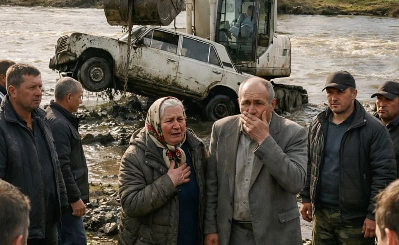 Молодожёны исчезли по дороге из ЗАГСа в 1991 году — а спустя 15 лет экскаватор поднял со дна реки машину, и то, что нашли внутри, раскрыло ужасную тайну