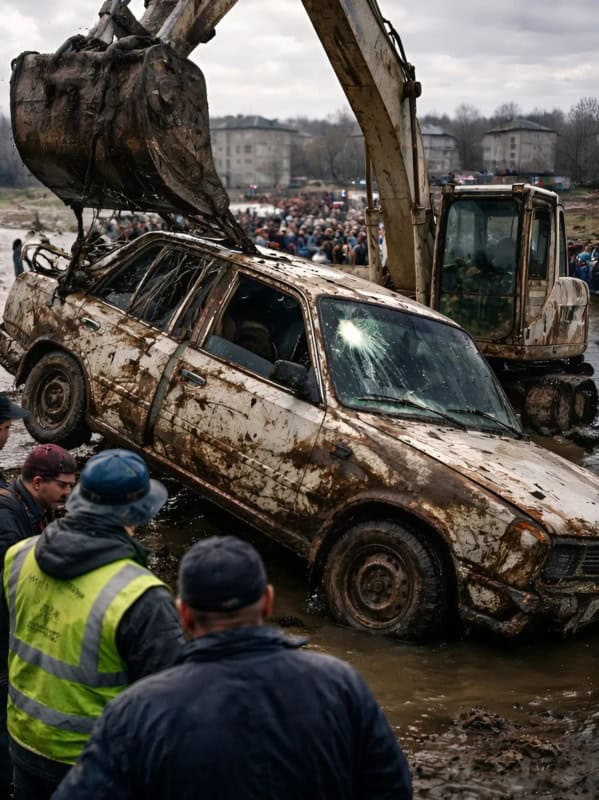 Молодожёны исчезли по дороге из ЗАГСа в 1991 году — а спустя 15 лет экскаватор поднял со дна реки машину, и то, что нашли внутри, раскрыло ужасную тайну