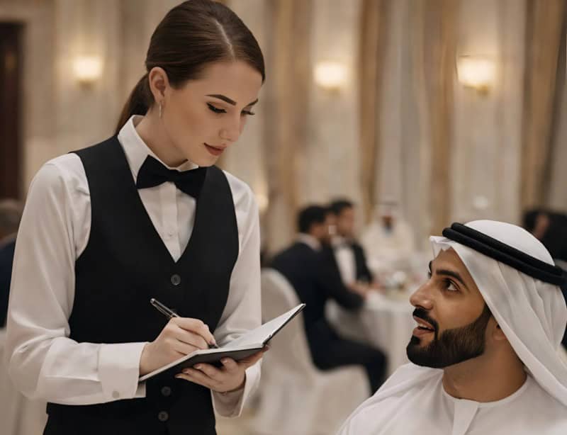 Шейх перед всем рестораном на арабском оскорбил официантку, думая, что перед ним глупая девушка, но поступок официантки поверг в шок весь ресторан, включая самого шейха