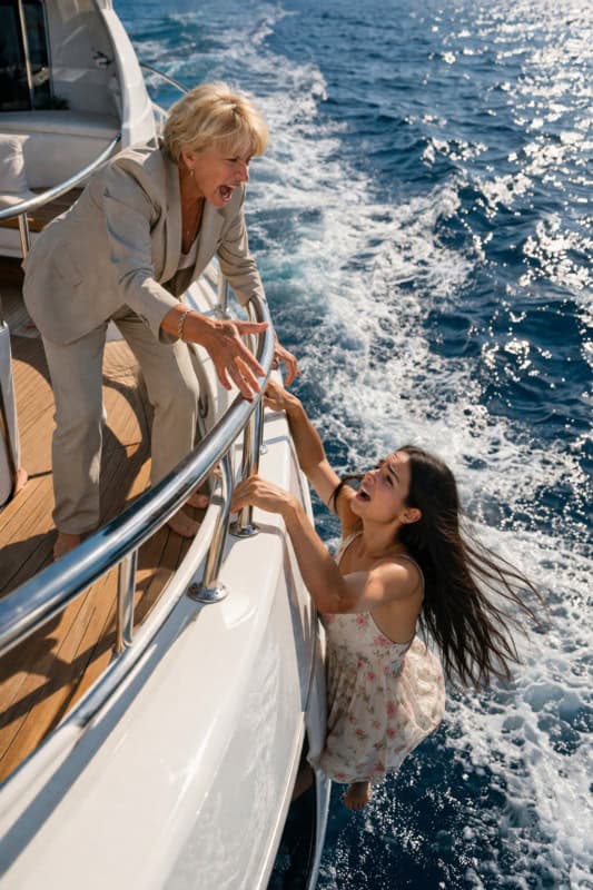 Родители моего будущего мужа столкнули меня с яхты прямо в море и смеялись надо мной, а мой жених даже не попытался помочь; Они были уверены, что перед ними обычная официантка, но даже не догадывались, кто я на самом деле и на что способна